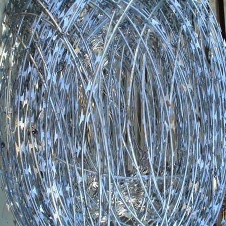 Galvanised Concertina